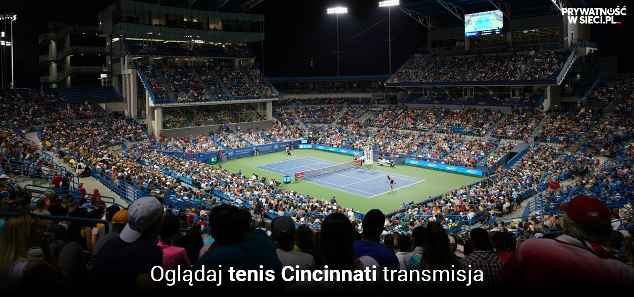 Oglądaj tenis Cincinnati Masters na żywo w 2026